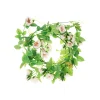 Light Pink Camelia Garland 132cm