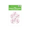 Light Pink Confetti Latex Balloons 12inch 6pk