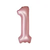 Light Pink Foil Matte Number 1