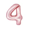 Light Pink Foil Matte Number 4
