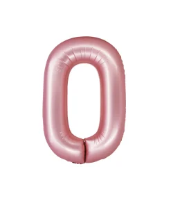 Light Pink Foil Matte Number 0