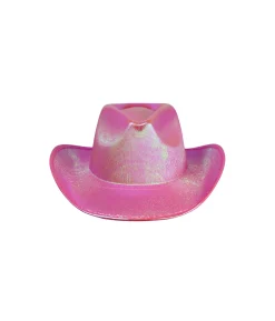 Light Pink Metallic Cowboy Hat