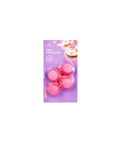 Light Pink Paper Cupcake Cup 120pc 7.5cm
