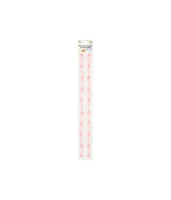 Light Pink Pearl Border Sticker 2pk