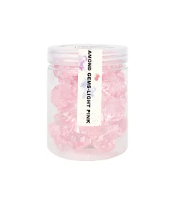 Light Pink Plastic Gems 2.7cm 30pk