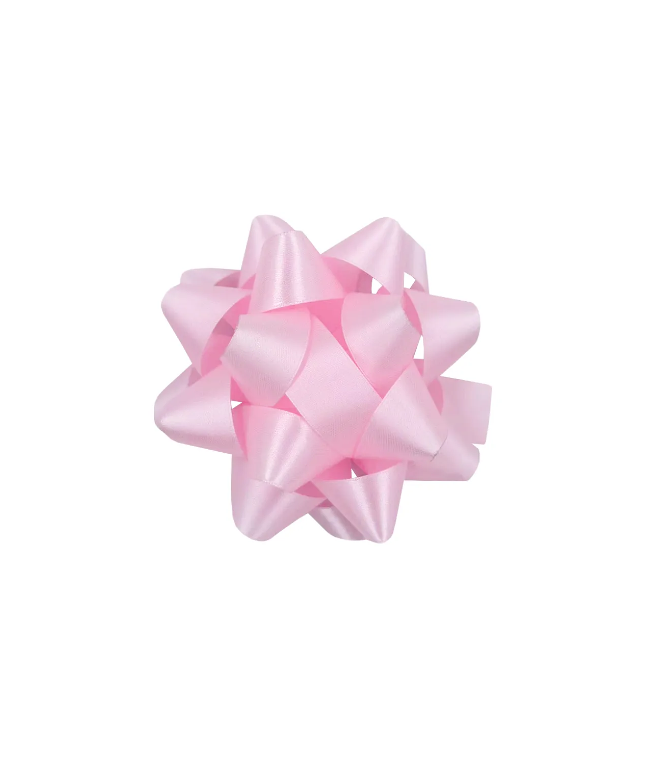 Light Pink Satin Gift Bow 15cm 1pc