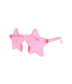 Light Pink Star Shape Glasses