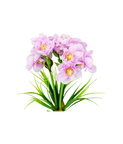 Light Purple Narcissus Flower 3 Heads 35cm
