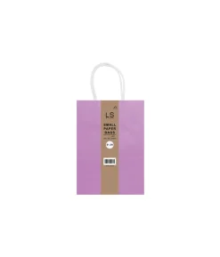 Light Purple Small Paper Bag 4pcs