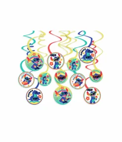 Lilo & Stitch Paper Spiral Decorations
