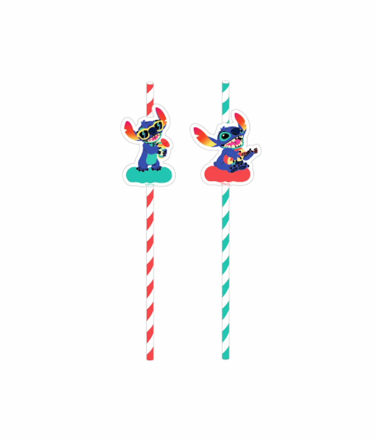 Lilo & Stitch Paper Straws 8pc
