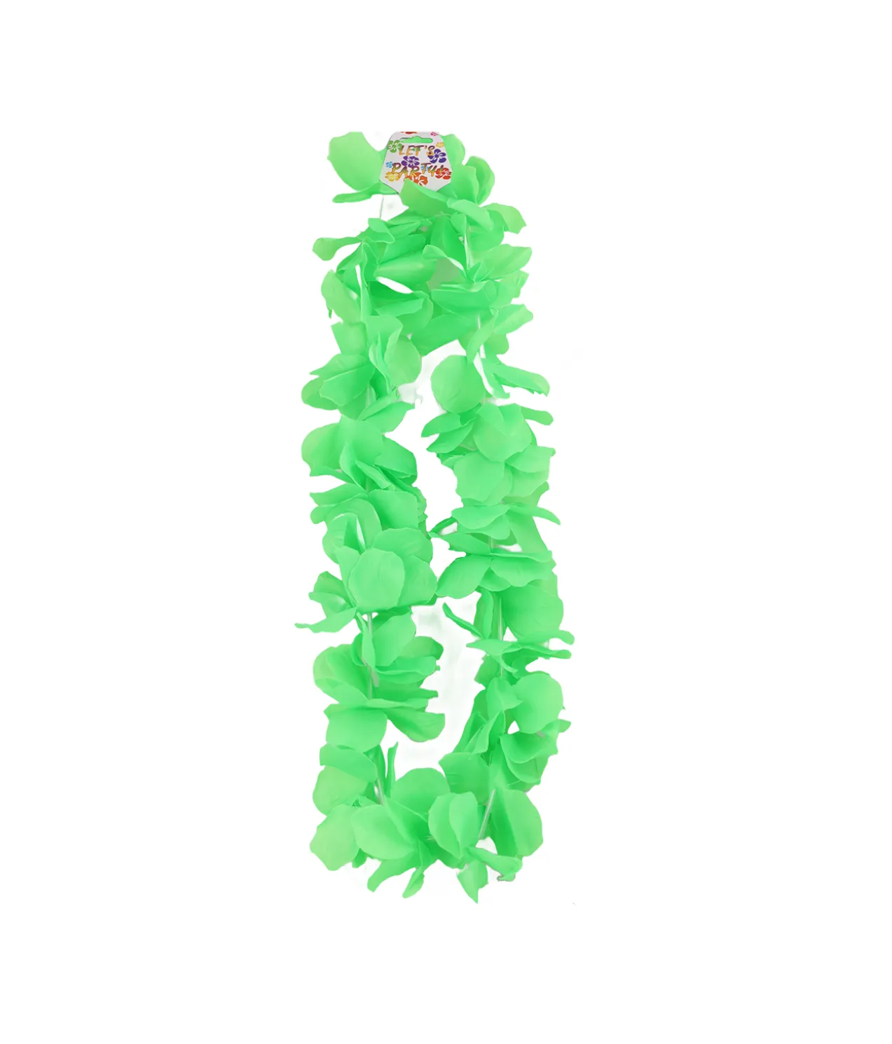 Lime Green Flower Lei