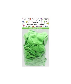 Lime Green Latex Balloons 12inch 50pk
