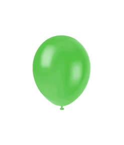 Lime Green Latex Plain Balloons 5inch 50pk