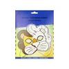 Lion DIY Paper Masks 18cm 4pc