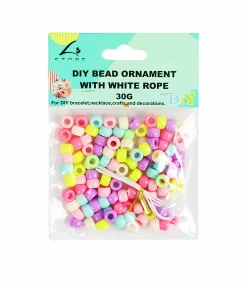 Little Loop DIY Bead Ornament With White Rope 30g