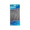 Long Steel Hooks 9pc
