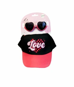 Love Cap And Glasses Set