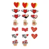 Love Shoe Charms 20pc
