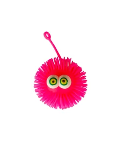 Luminous Fluffy Hairy Ball 11cm Assorted