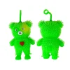 Luminous Fluffy Hairy Bear 11cm Assorted