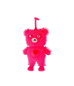 Luminous Fluffy Hairy Bear 11cm Assorted