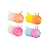 Luminous Fluffy Hairy Caterpillar 11cm Assorted