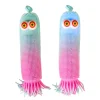 Luminous Fluffy Hairy Octopus 24cm Assorted