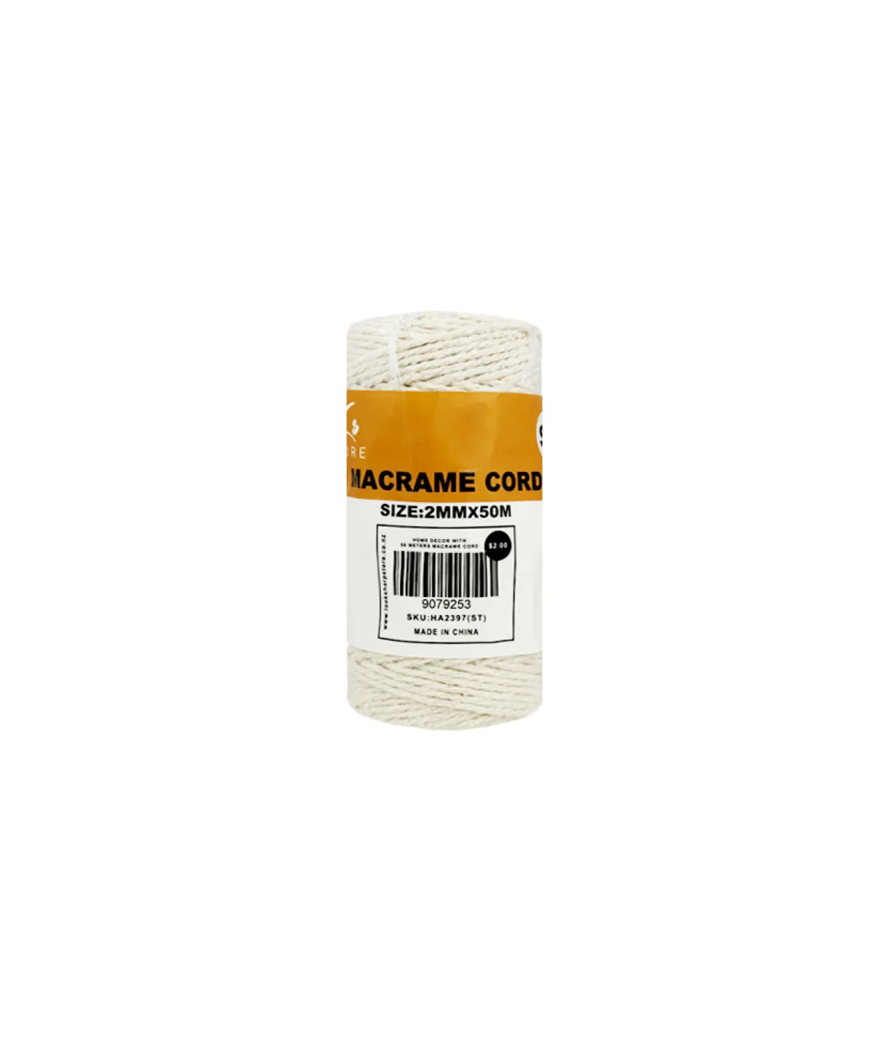 Macrame Cord 50m
