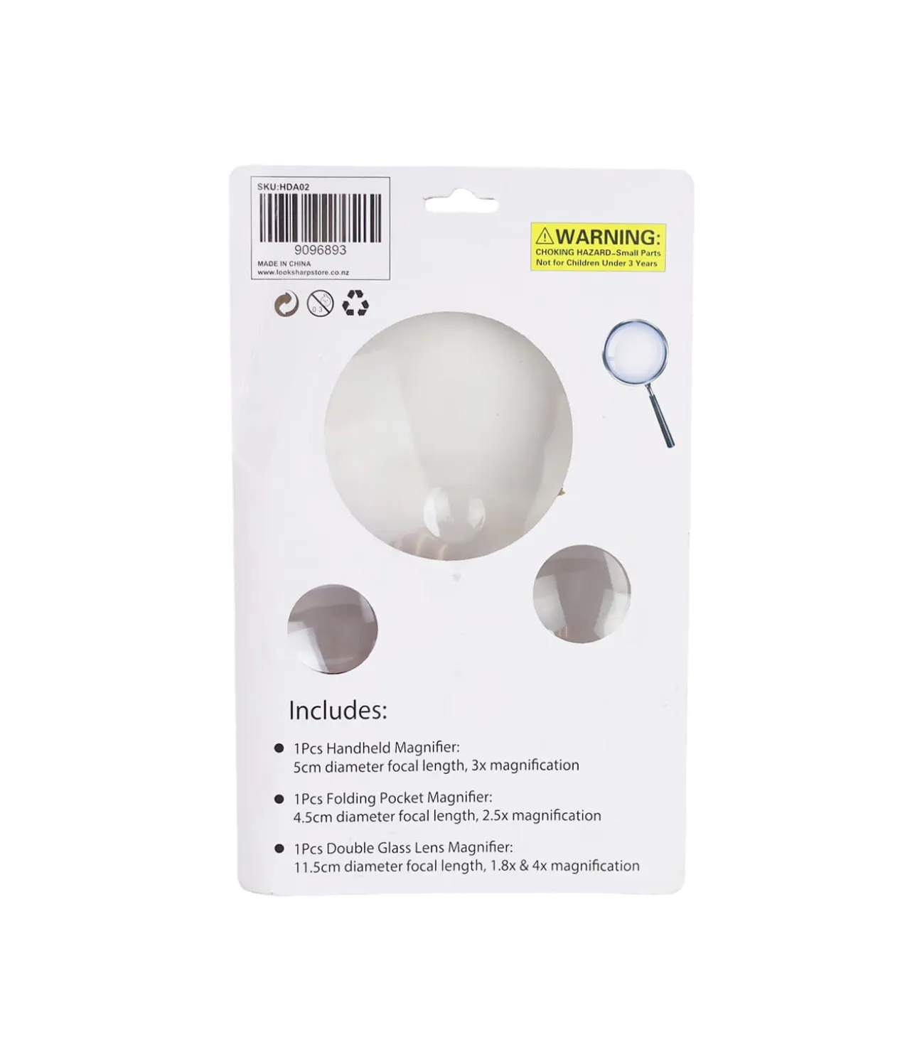 Magnifying Glass Set 3pc
