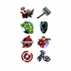 Marvel Avengers Powers Tattoo Favors 8pc