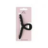 Matte Black Wide Claw Hair Clip 1pc