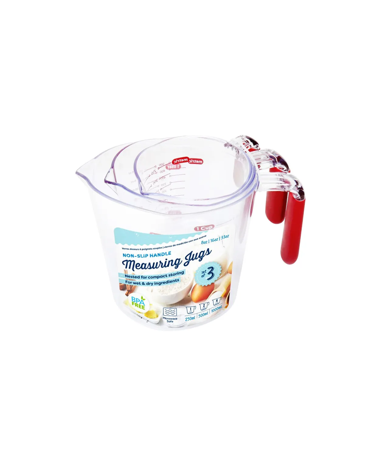 Measuring Jugs Set of 3