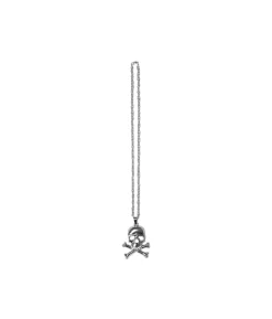 Metal Bling Necklace Silver Pirate