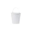 Metal Bucket With Handle Assorted 10.5x11cm