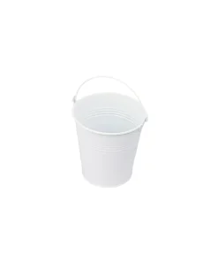 Metal Bucket With Handle Assorted 10.5x11cm