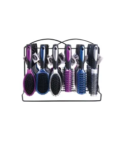 Metallic Hair Brush Assorted