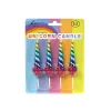 Metallic Rainbow Unicorn Candles 4pk