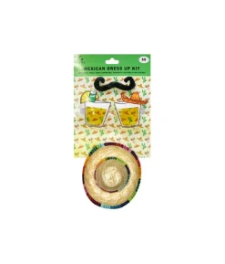 Mexican Dress Up Kit 3pc