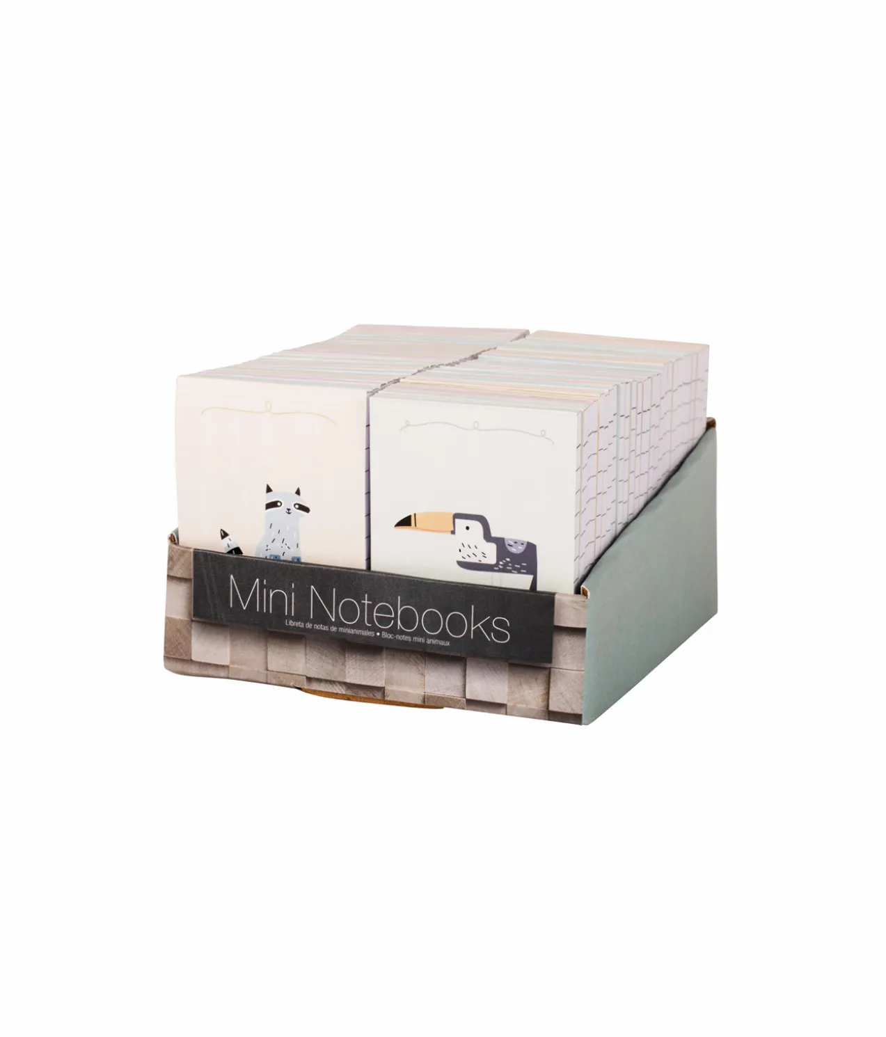 Mini Animal Memo Notepad Assorted