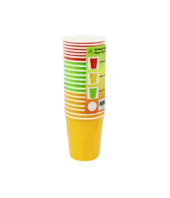 Mix Color Paper Cup 20pk 9oz