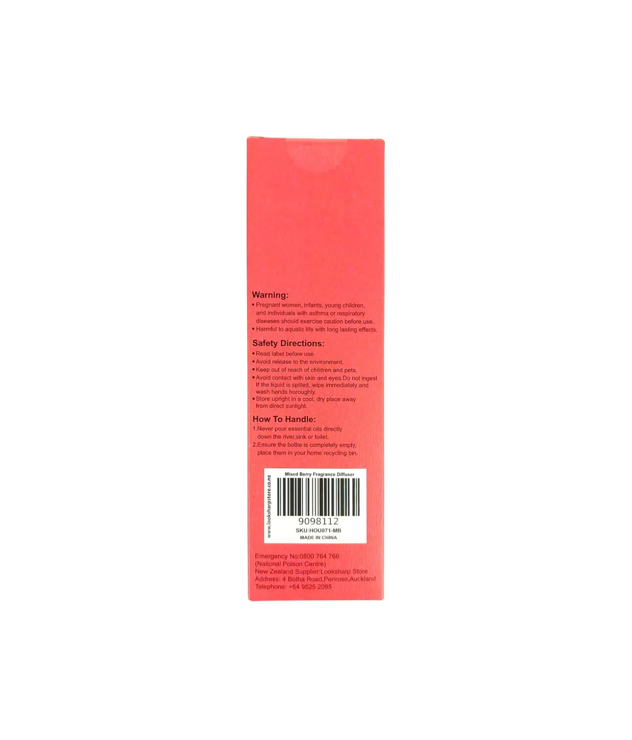 Mixed Berry Fragrance Diffuser 100ml