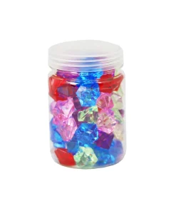 Mixed Big Crystal Plastic Stone 160g