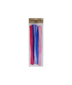 Mixed Chenille Stems 30cm