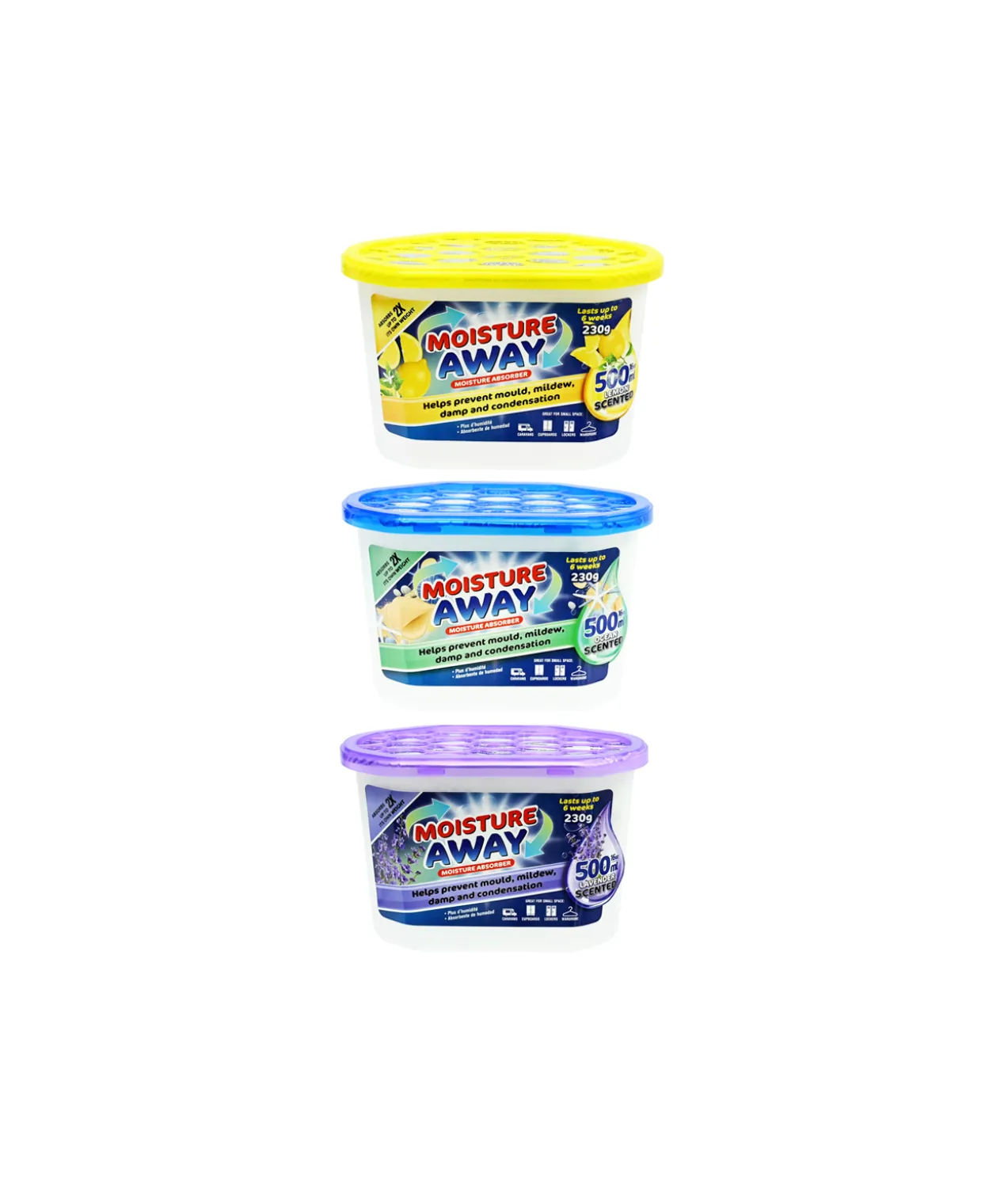 Moisture Absorber Scented Assorted 500ml