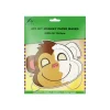 Monkey DIY Paper Masks 18cm 4pc