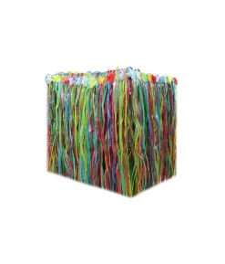 Multi Colour Luau Table Skirt 75x274cm