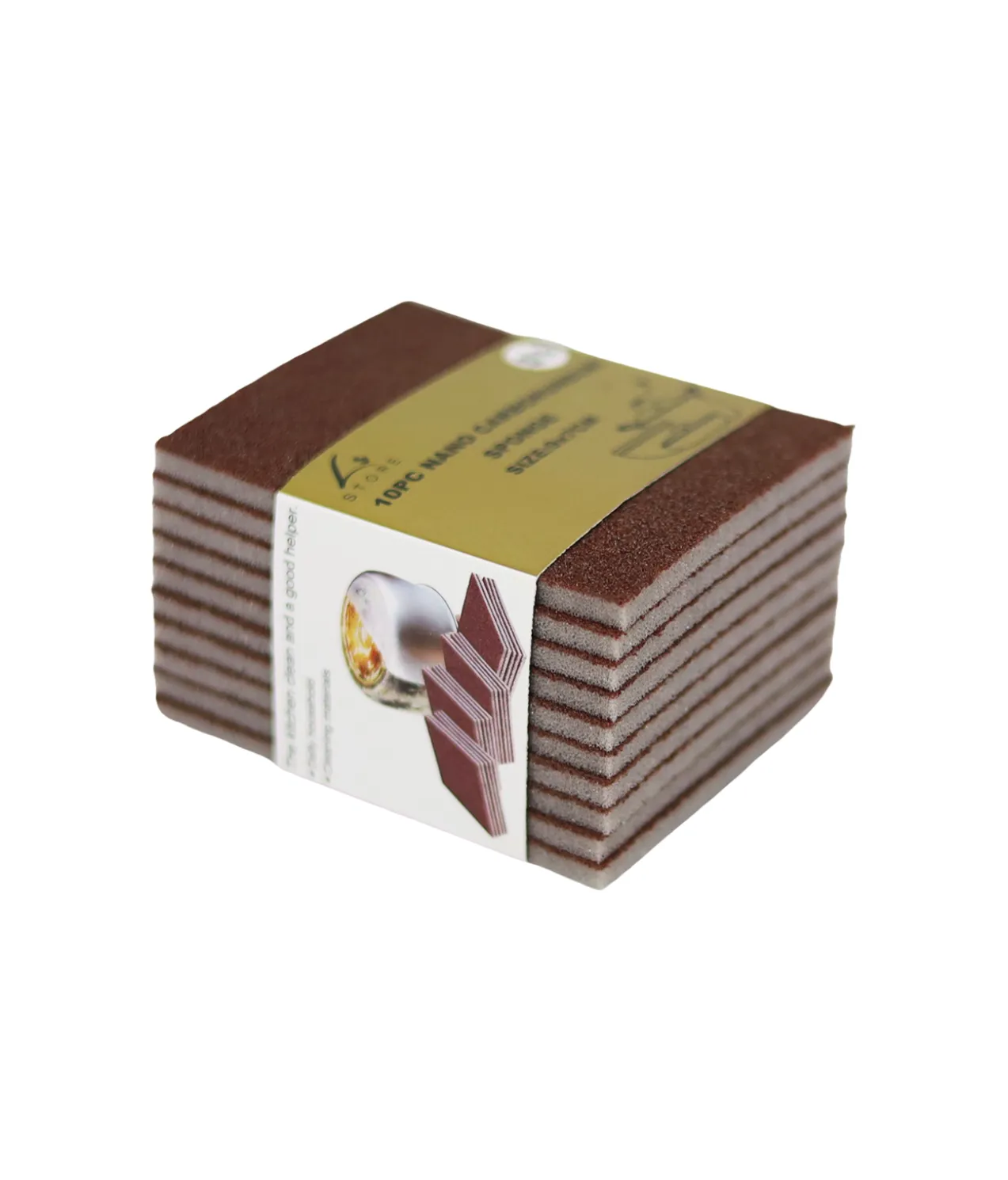 Nano Carborundum Sponge 10pc 9x7x0.5cm