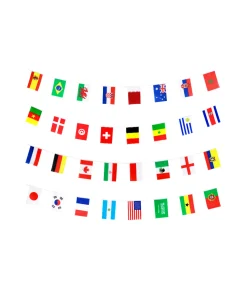 National Flags Bunting 7m 32pc