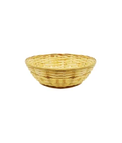 Natural Bamboo Round Basket 20cm